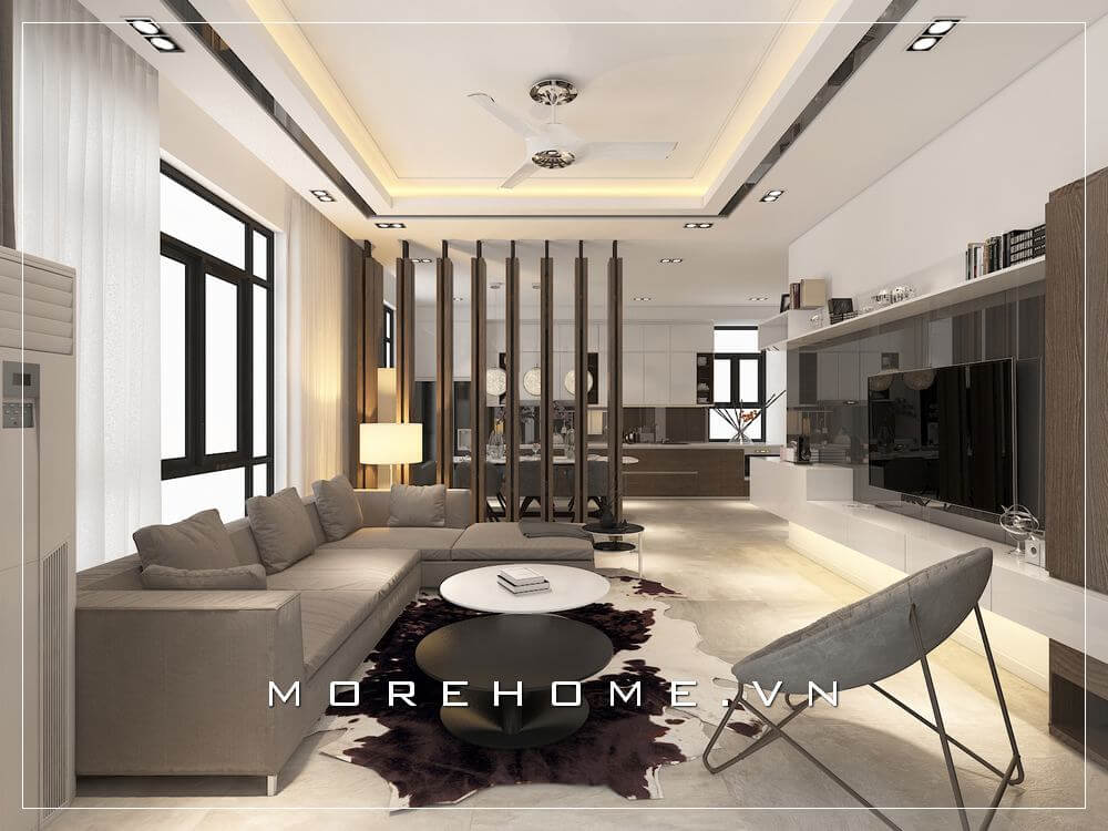 thiết kế nội thất phòng khách